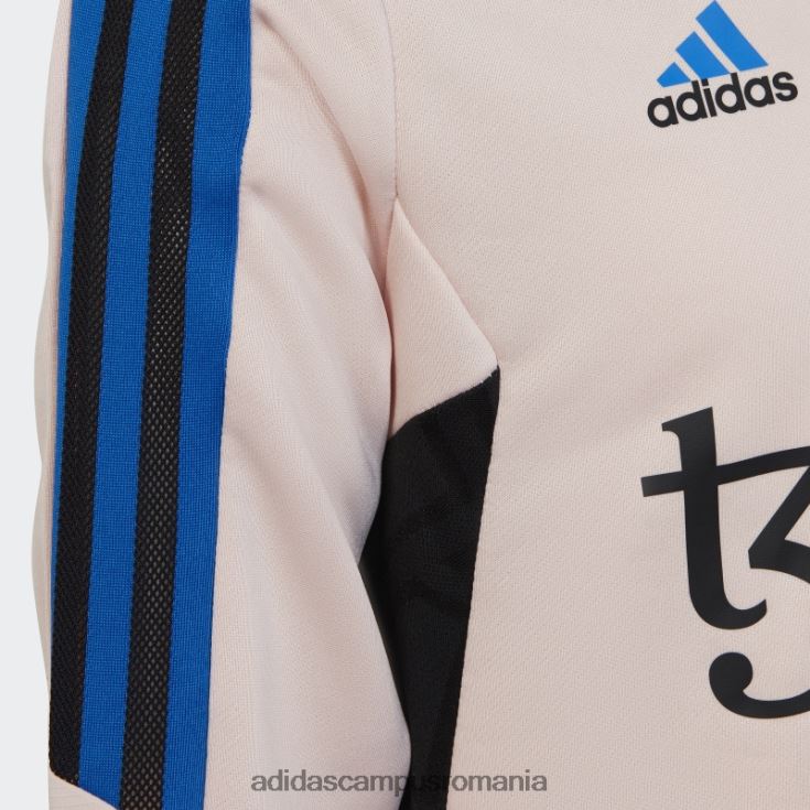 adidas campus romania bluză de antrenament condivo 22 manchester united roz gheață copii roz ca gheață J266N218358