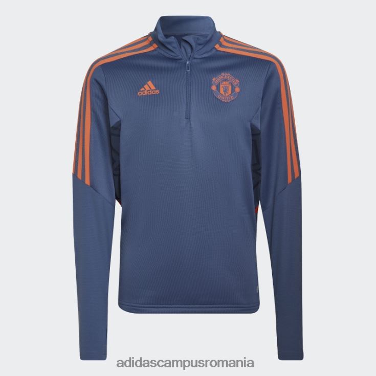adidas campus romania bluză de antrenament manchester united condivo 22 adidas copii albastru J266N219065