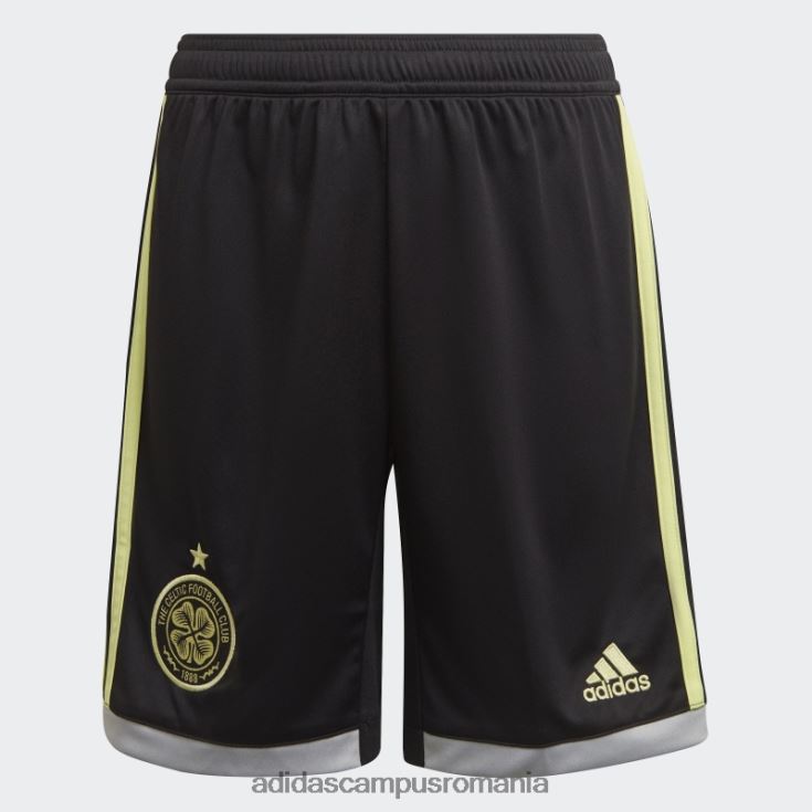 adidas campus romania celtic fc 22/23 treilea pantaloni scurți negru copii negru J266N219052