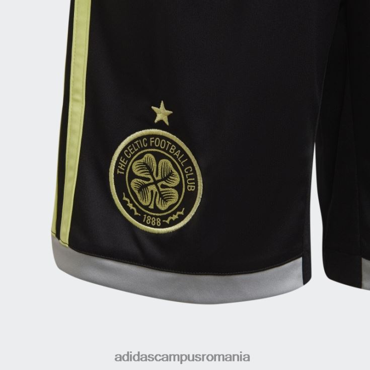 adidas campus romania celtic fc 22/23 treilea pantaloni scurți negru copii negru J266N219052
