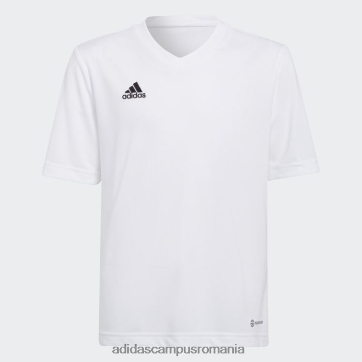 adidas campus romania entrada 22 tricou alb copii alb J266N219045