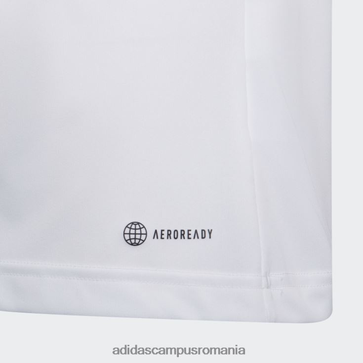 adidas campus romania entrada 22 tricou alb copii alb J266N219045