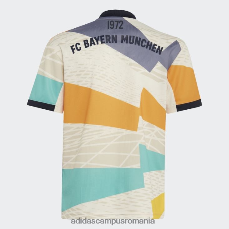 adidas campus romania fc bayern 22/23 al patrulea tricou alb fierbinte copii alb J266N218720