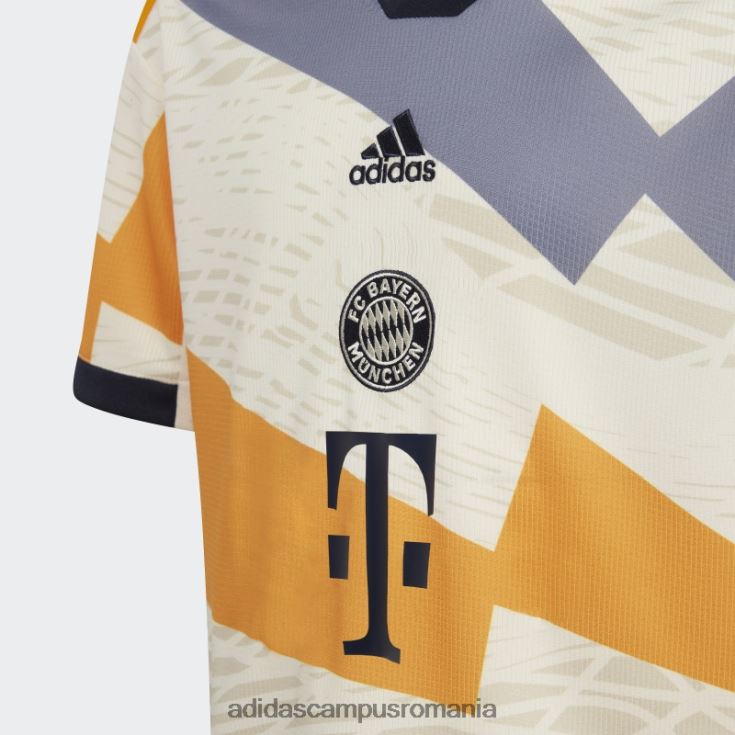 adidas campus romania fc bayern 22/23 al patrulea tricou alb fierbinte copii alb J266N218720