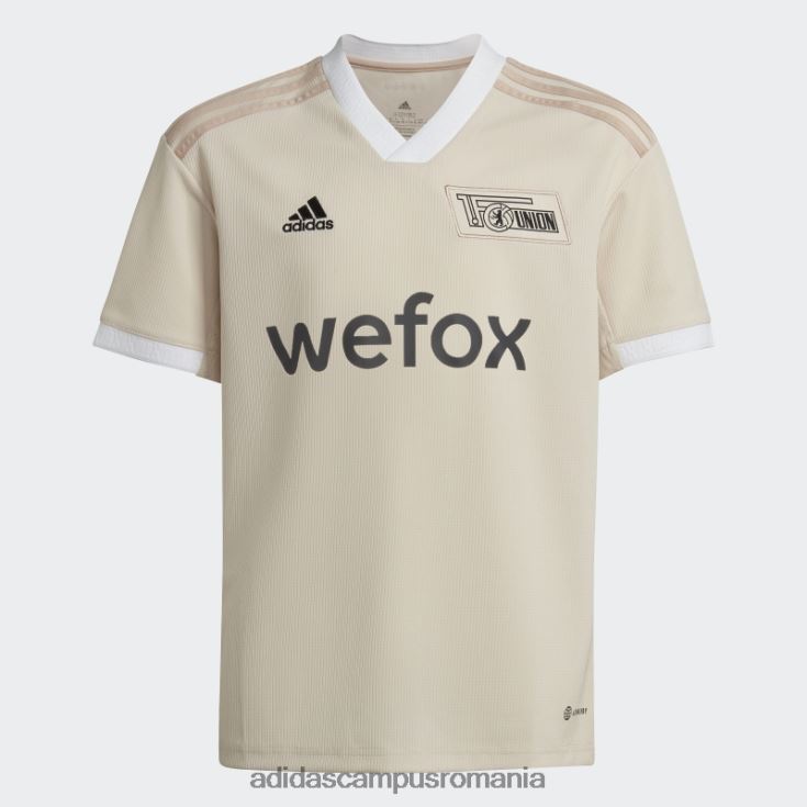 adidas campus romania fildeș 1. tricou deplasare fc union berlin 22/23 copii fildeş J266N218635