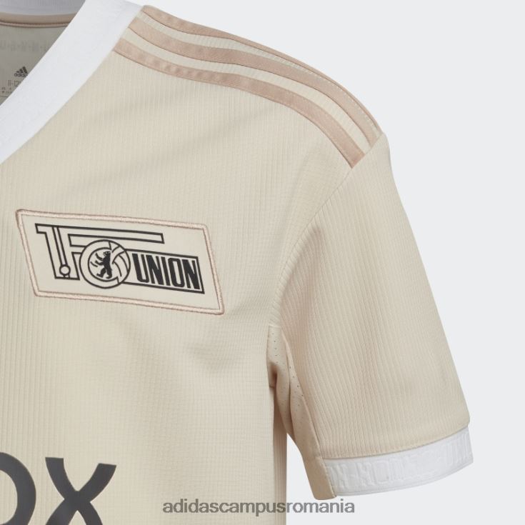 adidas campus romania fildeș 1. tricou deplasare fc union berlin 22/23 copii fildeş J266N218635