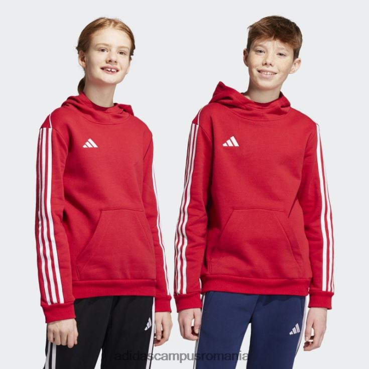 adidas campus romania hanorac roșu de transpirație Tiro 23 League copii roșu J266N218526
