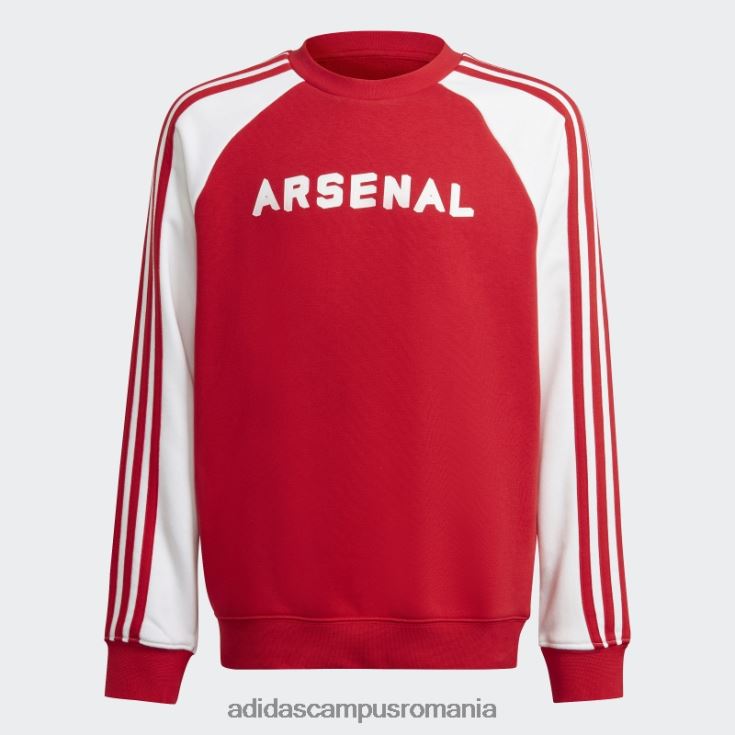 adidas campus romania hanorac scarlet arsenal crew adidas copii stacojiu J266N218453