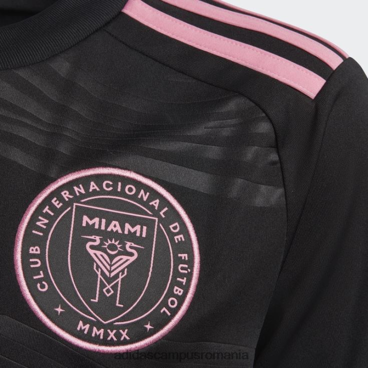 adidas campus romania inter miami cf 23/24 tricou deplasare negru copii negru J266N218577