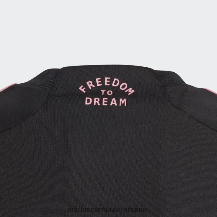 adidas campus romania inter miami cf 23/24 tricou deplasare negru copii negru J266N218577