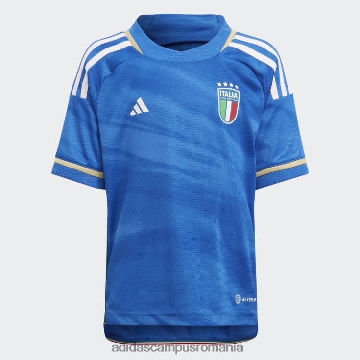 adidas campus romania italy 23 home mini kit albastru adidas copii albastru J266N218456