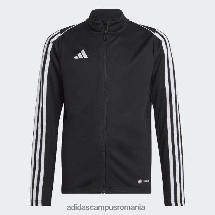 adidas campus romania jachetă neagră elegantă de antrenament tiro 23 league adidas copii negru J266N211577