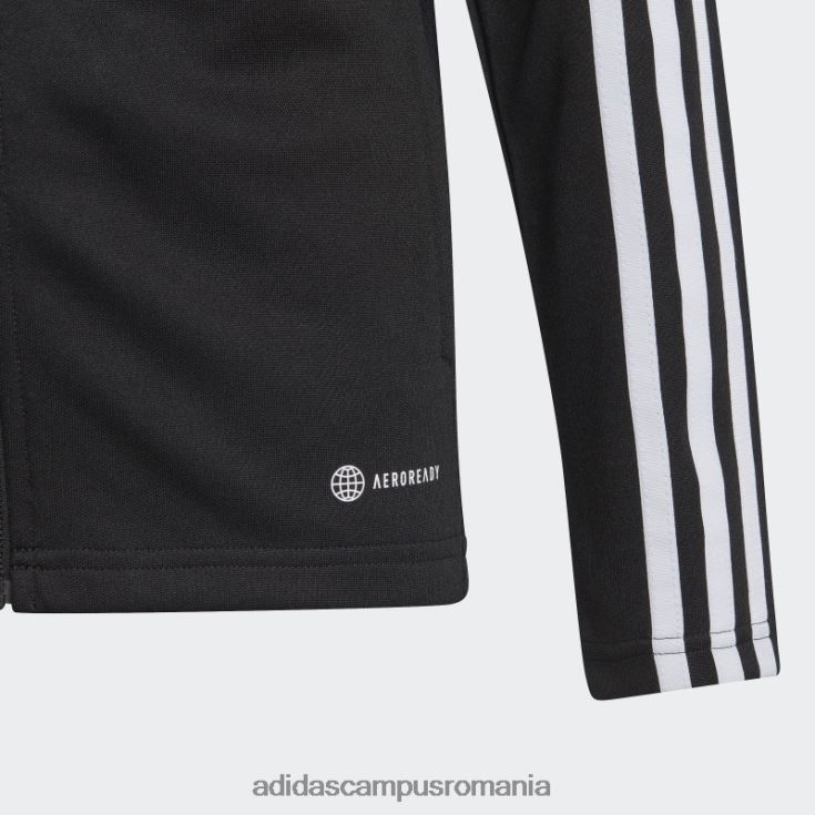 adidas campus romania jachetă neagră elegantă de antrenament tiro 23 league adidas copii negru J266N211577