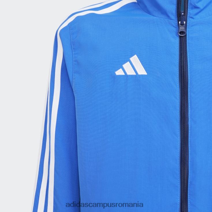 adidas campus romania jacheta italia imn albastru copii albastru J266N218644