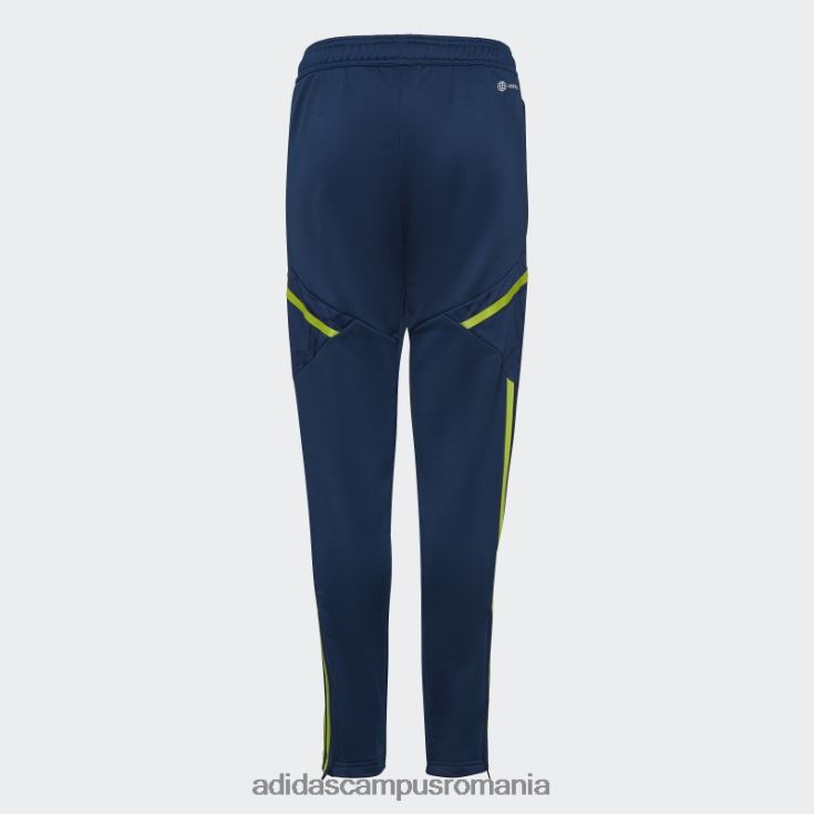 adidas campus romania juventus condivo 22 pantaloni de antrenament albastru misterios copii misterul albastru J266N218589