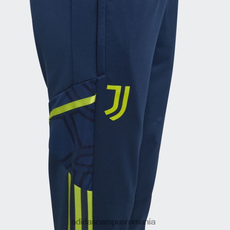 adidas campus romania juventus condivo 22 pantaloni de antrenament albastru misterios copii misterul albastru J266N218589