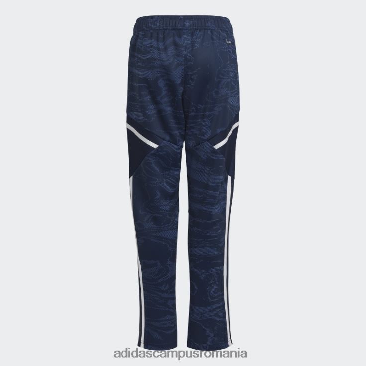 adidas campus romania juventus condivo 22 pantaloni de antrenament tech indigo copii tech indigo/night indigo J266N218782