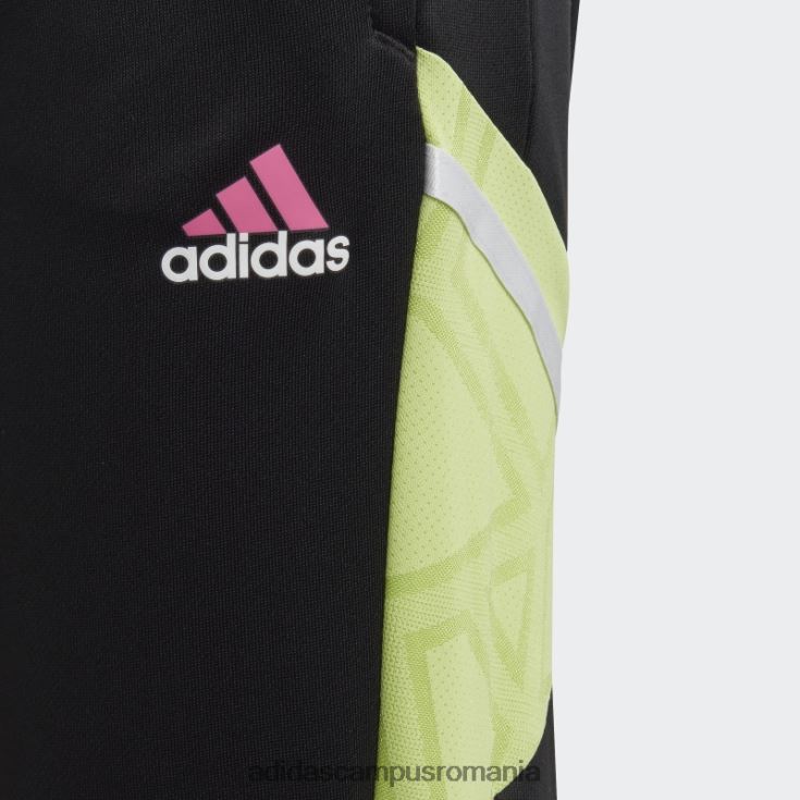 adidas campus romania juventus condivo 22 pantaloni de trening de antrenament magenta fashion copii negru/magenta J266N218659