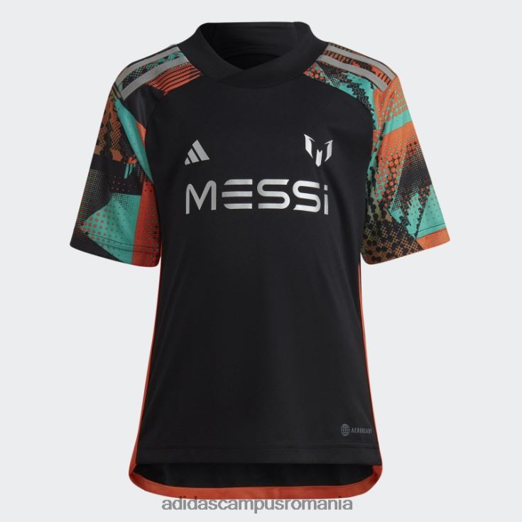 adidas campus romania kit mini messi negru copii papură neagră/mentă J266N218338