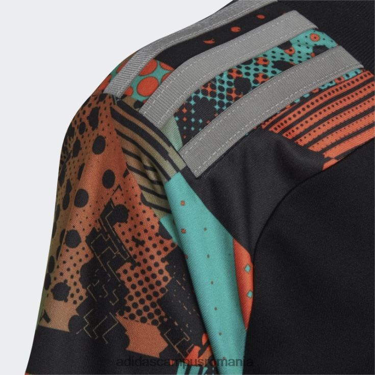 adidas campus romania kit mini messi negru copii papură neagră/mentă J266N218338