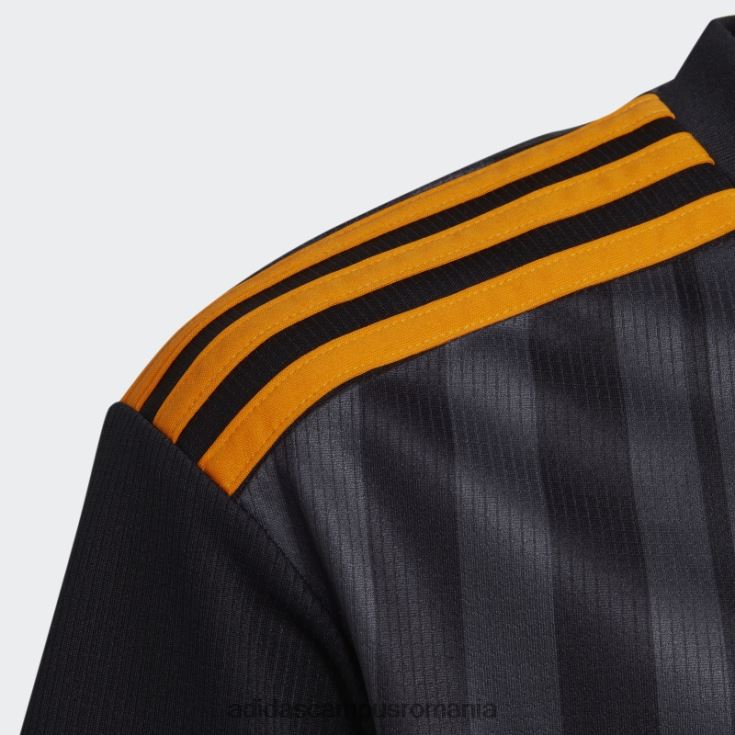adidas campus romania leeds united fc 22/23 tricou al treilea negru adidas copii negru J266N219062