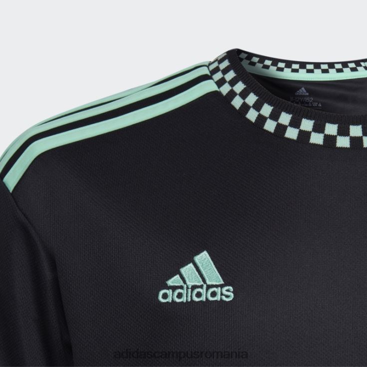 adidas campus romania leicester city fc 22/23 tricou deplasare negru adidas copii negru J266N218702
