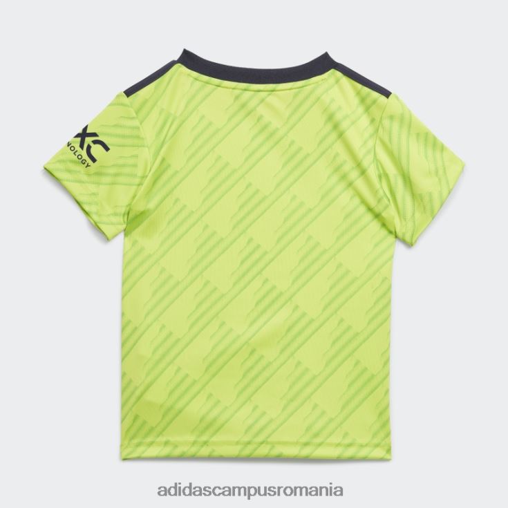 adidas campus romania manchester united 22/23 al treilea kit pentru bebelusi slime adidas copii slime J266N218528