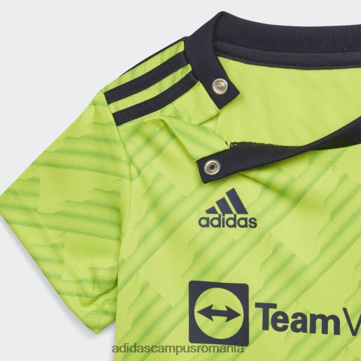 adidas campus romania manchester united 22/23 al treilea kit pentru bebelusi slime adidas copii slime J266N218528