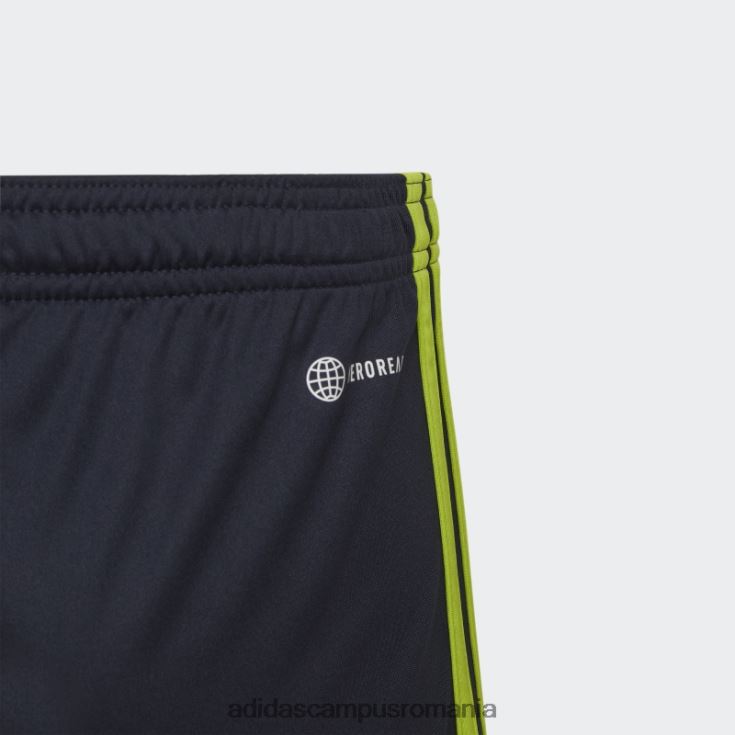 adidas campus romania manchester united 22/23 treilea pantaloni scurți slime copii slime J266N218302