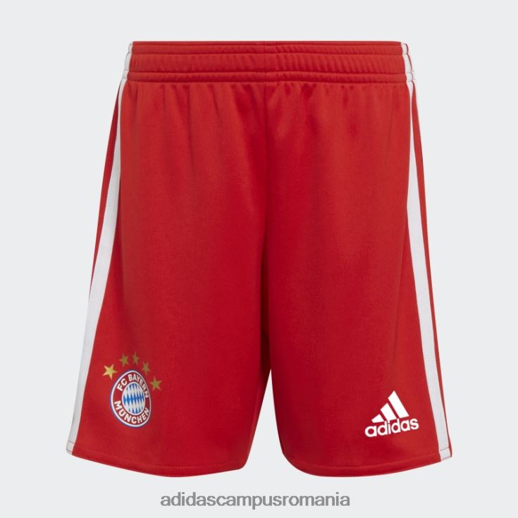 adidas campus romania mini kit fc bayern 22/23 home roșu copii roșu J266N218775