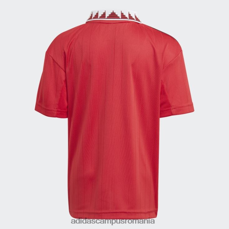 adidas campus romania mini kit home manchester united 22/23 alb copii roșu/alb real J266N218298