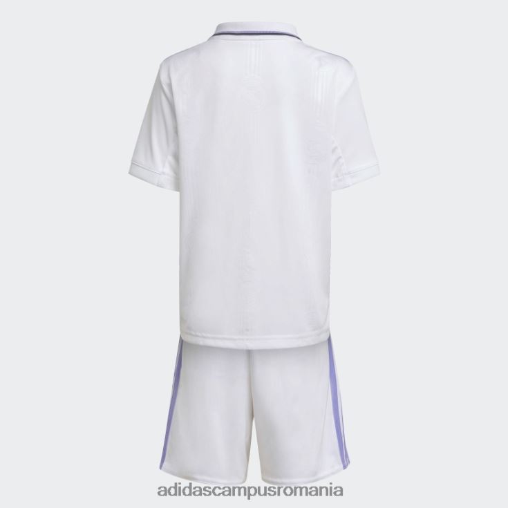 adidas campus romania mini kit home real madrid 22/23 alb copii alb J266N218590