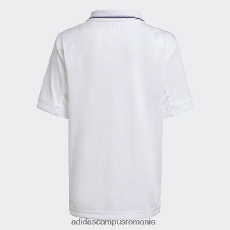adidas campus romania mini kit home real madrid 22/23 alb copii alb J266N218590