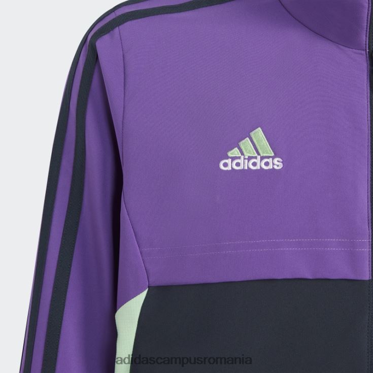 adidas campus romania mov real madrid condivo 22 prezentare top adidas copii violet/marin de noapte J266N218447