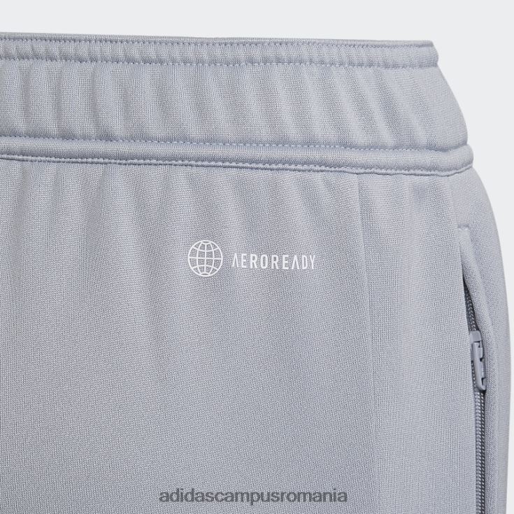 adidas campus romania olympique lyonnais tiro 21 pantaloni de antrenament argintiu copii argint J266N218788