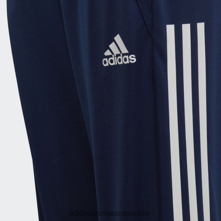 adidas campus romania pantaloni de trening condivo 20 bleumarin copii bleumarin/alb J266N219078