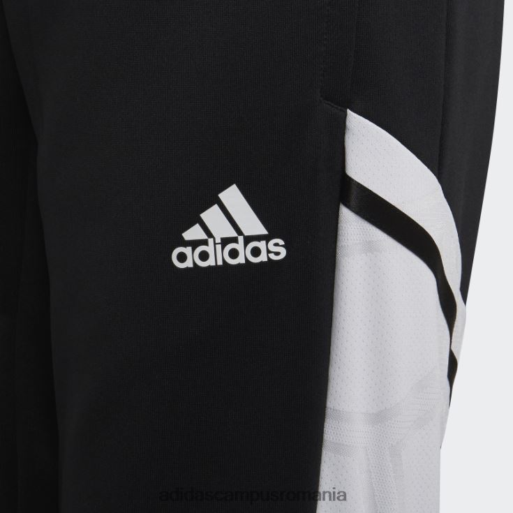 adidas campus romania pantaloni de trening condivo 22 alb copii alb negru J266N218756