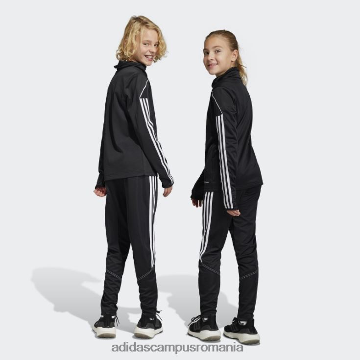 adidas campus romania pantaloni de trening de antrenament club tiro 23 alb copii alb negru J266N218337