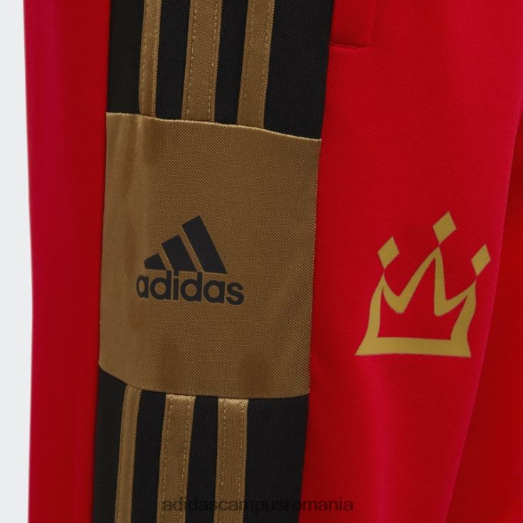 adidas campus romania pantaloni de trening salah squadra de antrenament roșu adidas copii roșu J266N218990