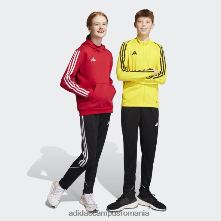 adidas campus romania pantaloni de trening tiro 23 league negru copii negru J266N218649