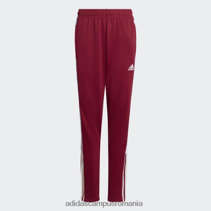 adidas campus romania pantaloni de trening tiro burgundy copii Burgundia J266N219015