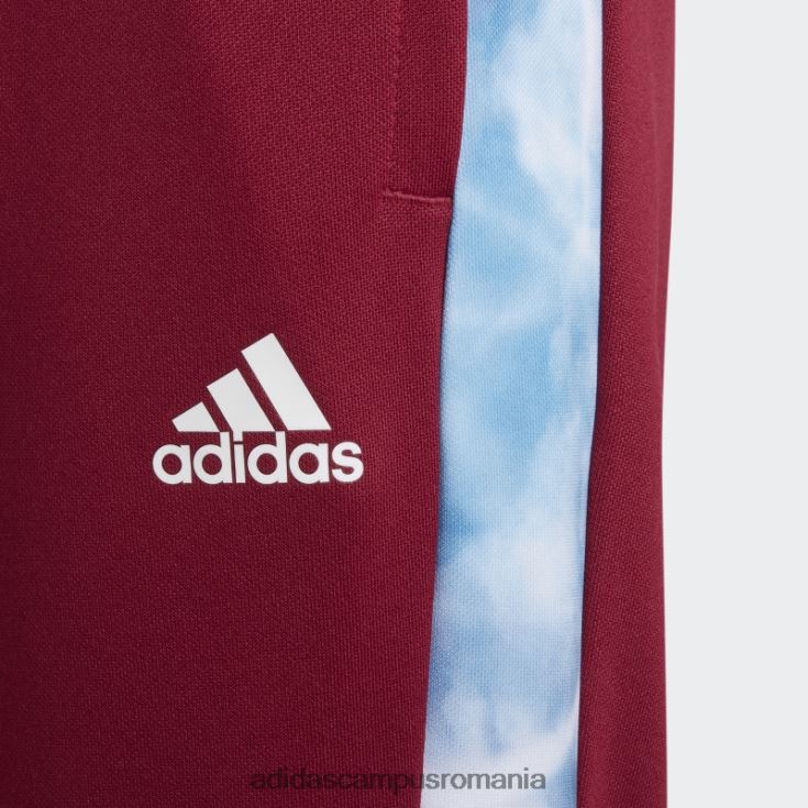 adidas campus romania pantaloni de trening tiro burgundy copii Burgundia J266N219015