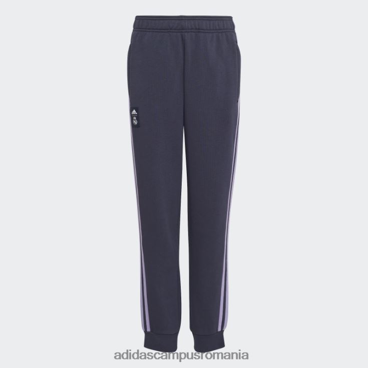 adidas campus romania pantaloni de trening transpirație bleumarin de noapte real madrid adidas copii bleumarin de noapte/liliac J266N219059