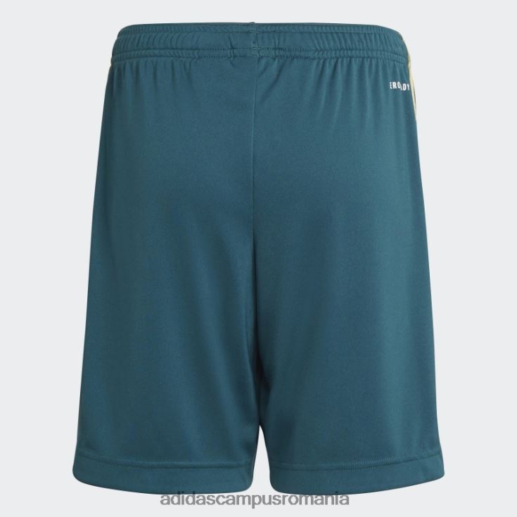adidas campus romania pantaloni scurți acasă legia varșovia 21/22 verde misterios copii verde mister J266N218704