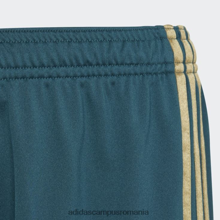 adidas campus romania pantaloni scurți acasă legia varșovia 21/22 verde misterios copii verde mister J266N218704