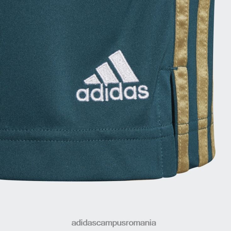 adidas campus romania pantaloni scurți acasă legia varșovia 21/22 verde misterios copii verde mister J266N218704