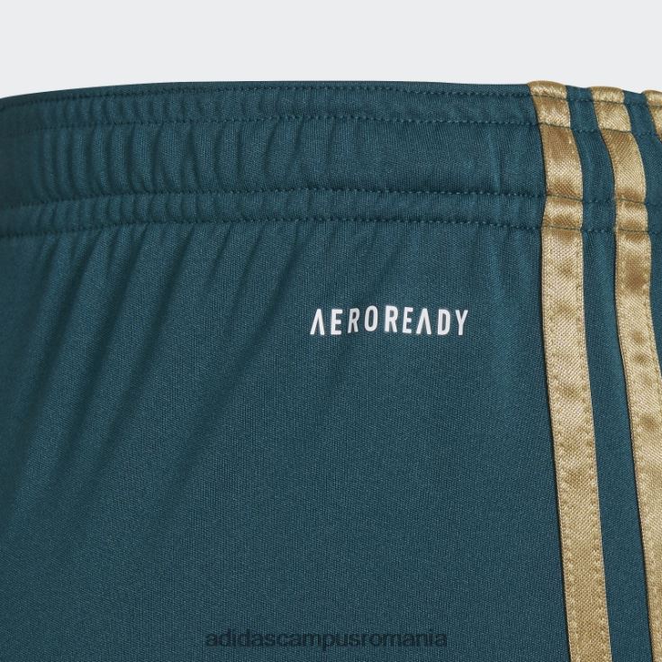 adidas campus romania pantaloni scurți acasă legia varșovia 21/22 verde misterios copii verde mister J266N218704