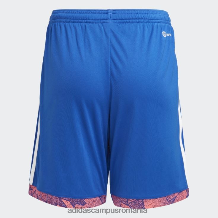 adidas campus romania pantaloni scurți al treilea royal juventus 22/23 copii regal J266N218485