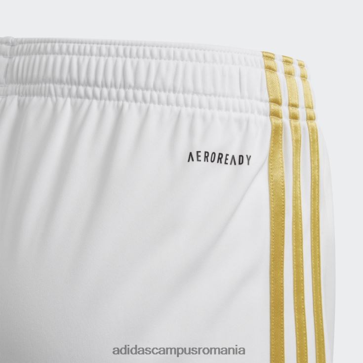 adidas campus romania pantaloni scurți albi juventus acasă copii alb/pirită J266N218976