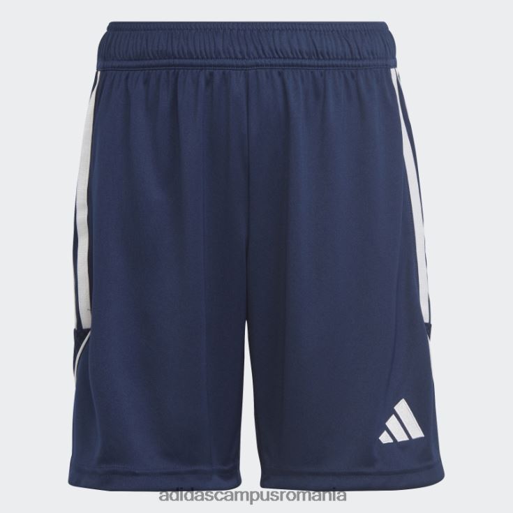 adidas campus romania pantaloni scurți bleumarin tiro 23 league adidas copii bleumarin/alb J266N211583